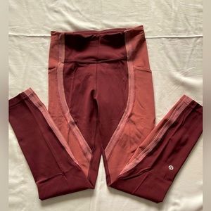 NWOT Lululemon Wild Twist 7/8 Tight 25” - Size 4